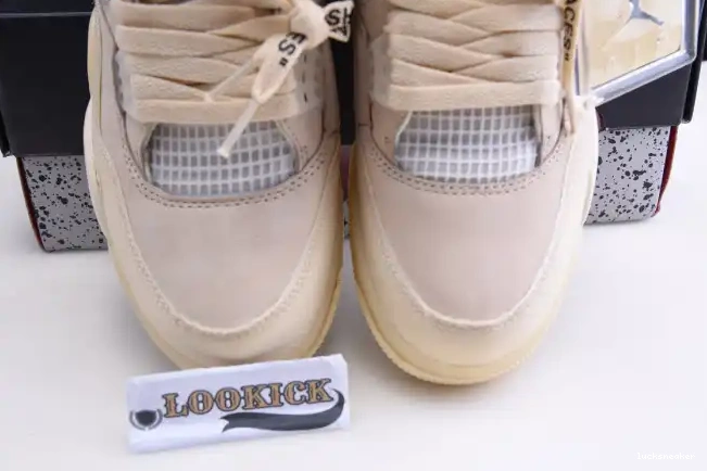 Cheap LUCY Air Jordan CV9388-100 x 4 Sail Off-White 0616